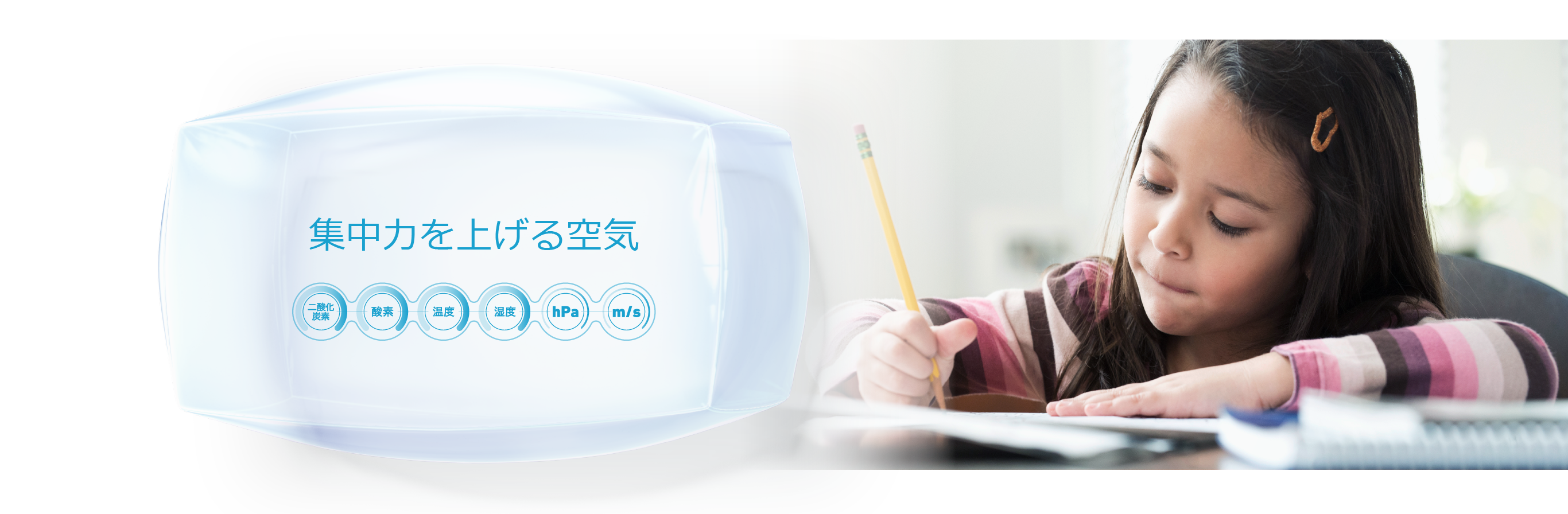 集中力を上げる空気