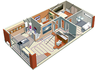 高度成長期を支えた密閉型ターボ冷凍機