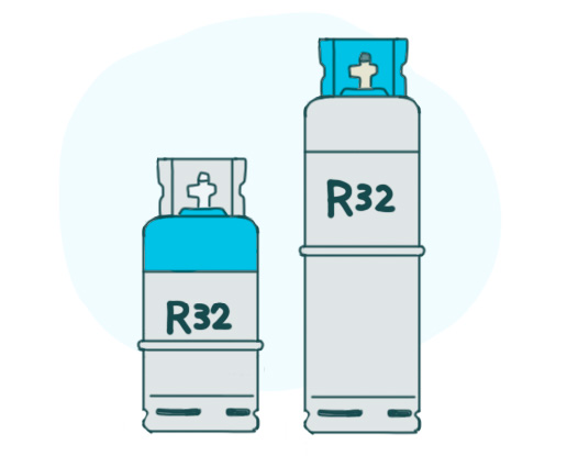 R32のガスボンベイメージ