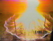 R152a燃焼時の状態