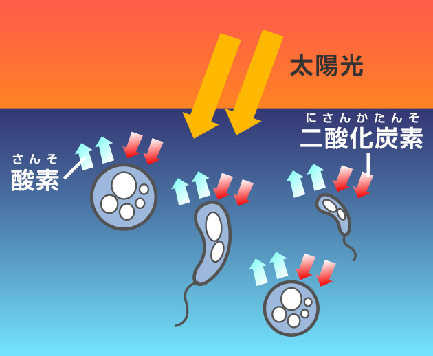 原始大気はメタン、アンモニア、二酸化炭素などでできていた