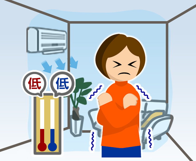 お部屋の湿度（しつど）はちょうどいいかな？